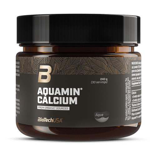Aquamin Calcium drink powder - 240 g - Lemongrass-lime